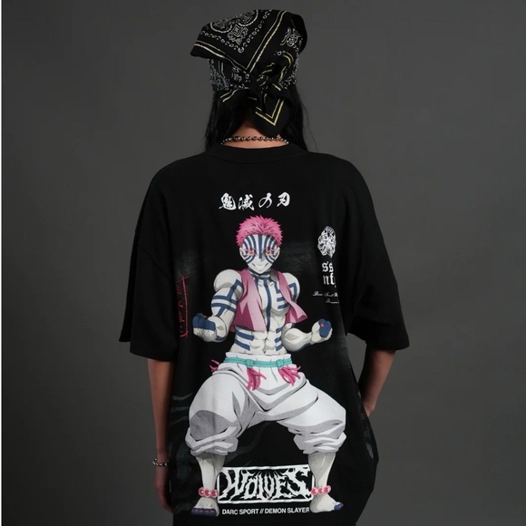 Darc Sport Akaza "Side By Side" Series Premium Oversized Tee - Size L - Picture 2 of 5